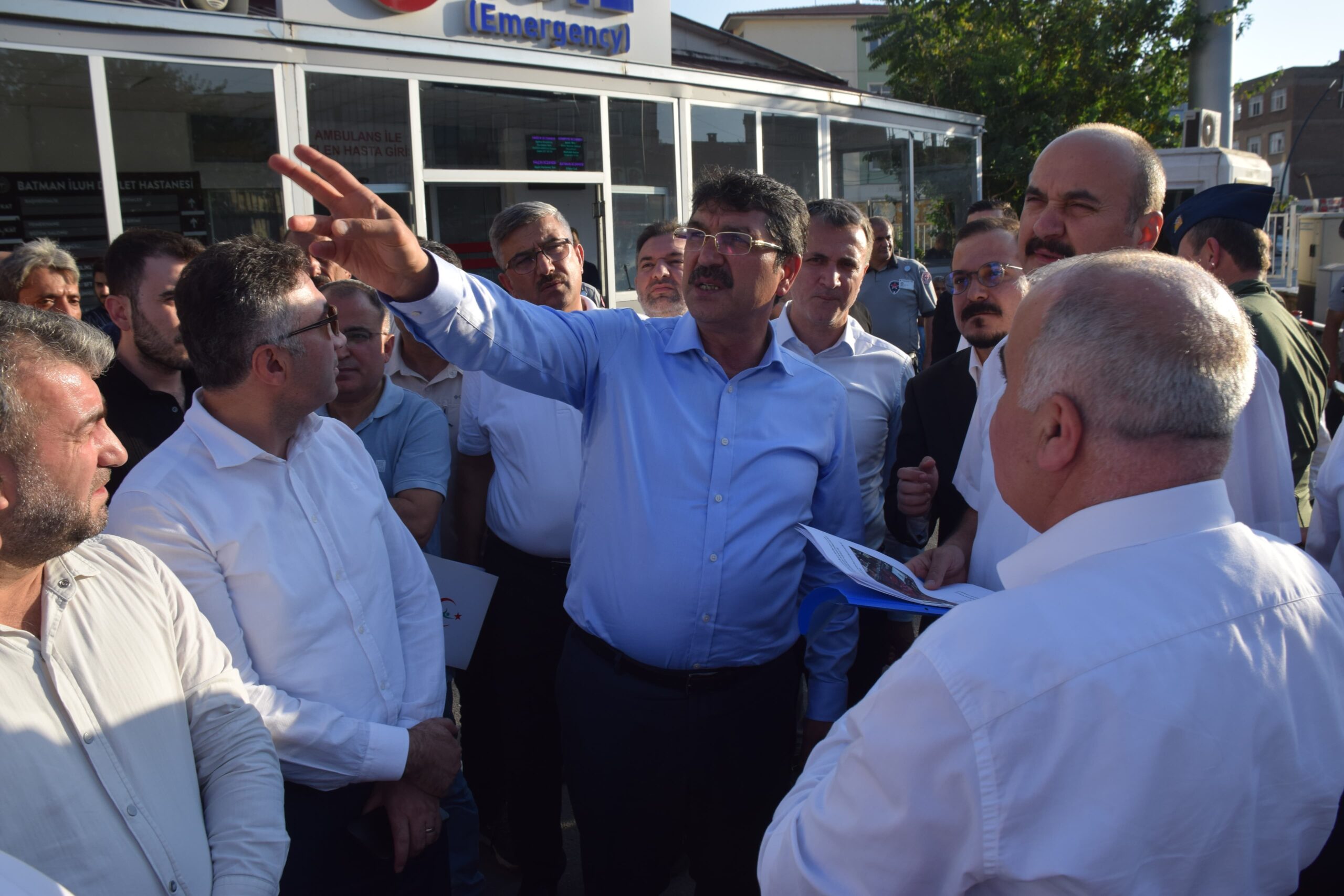 İluh Devlet Hastanesi’nde İnceleme