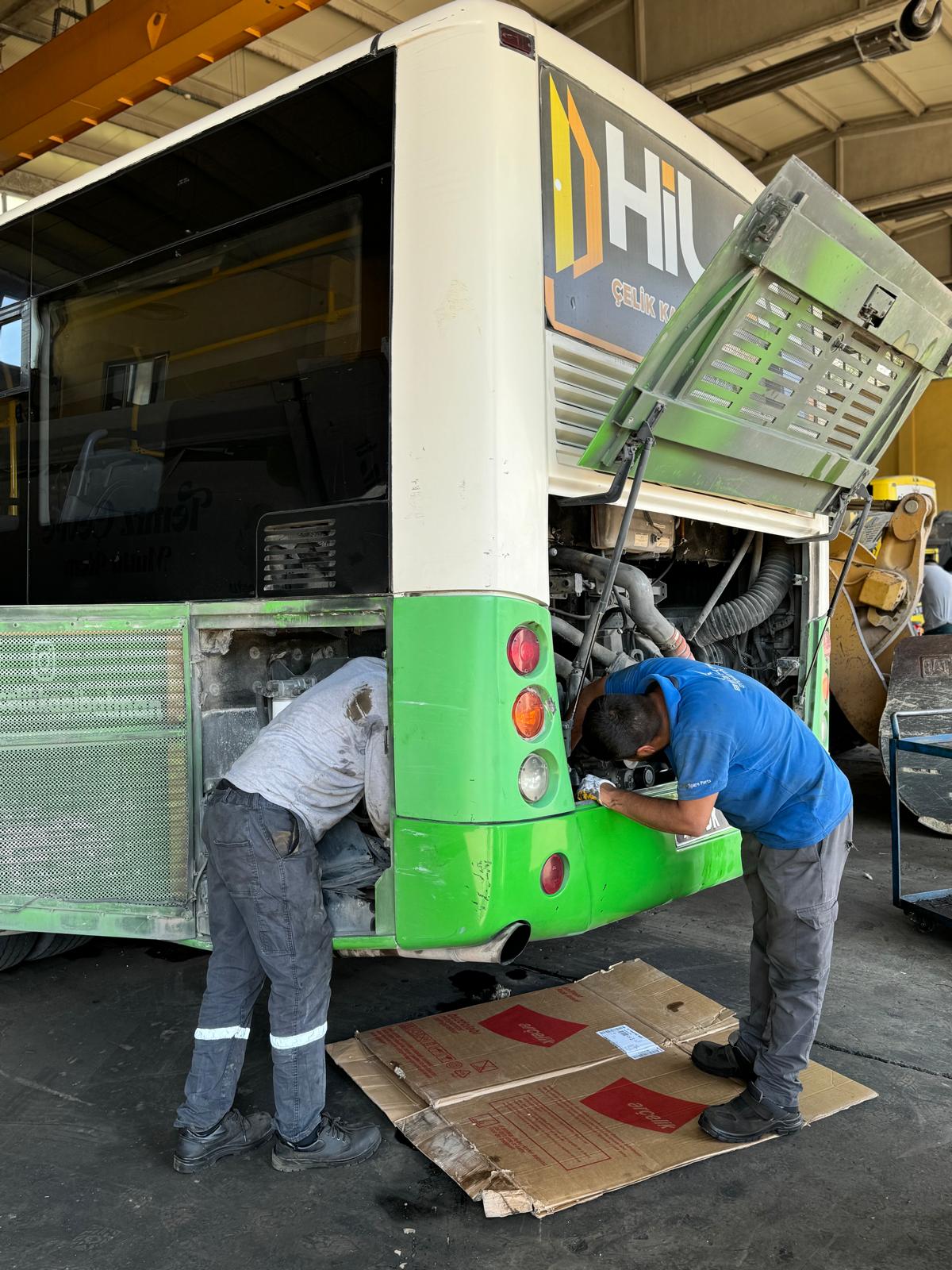 6 Ayda 3.146 Aracın Bakımı Yapıldı