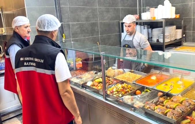 Batman’da Gıda Denetimleri Sürüyor