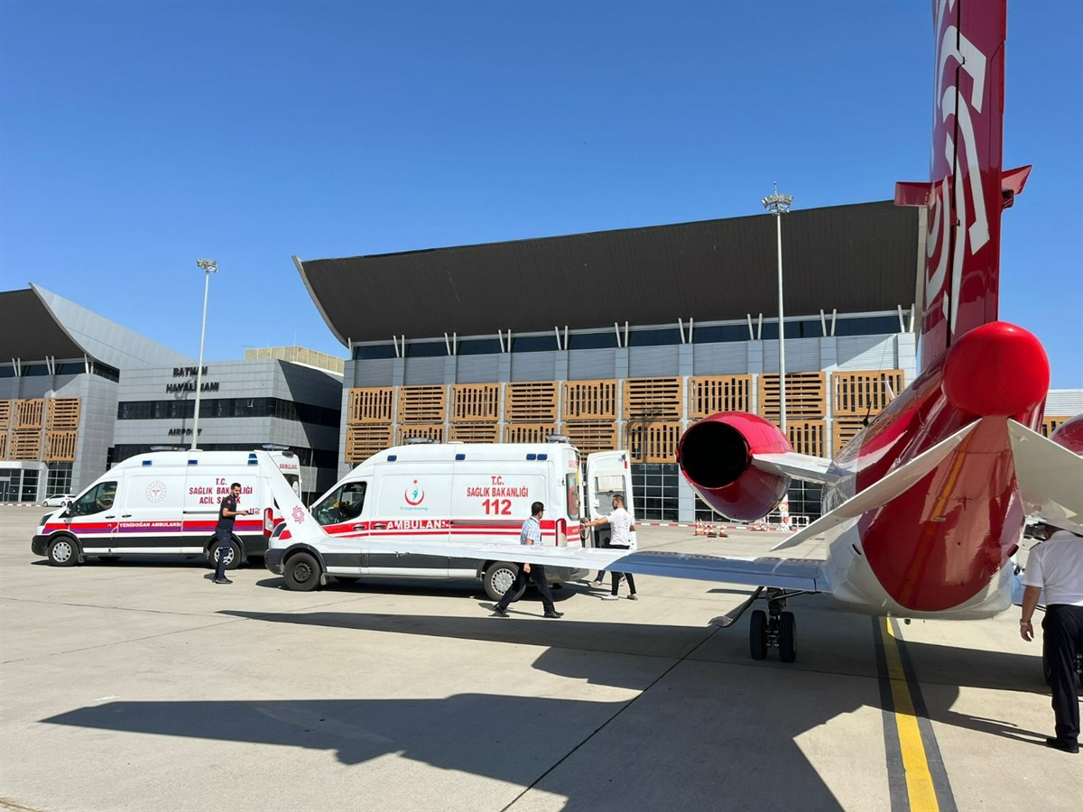Batman Havalimanı, 6 Yılda 750 Ambulans Uçağa Hizmet Verdi