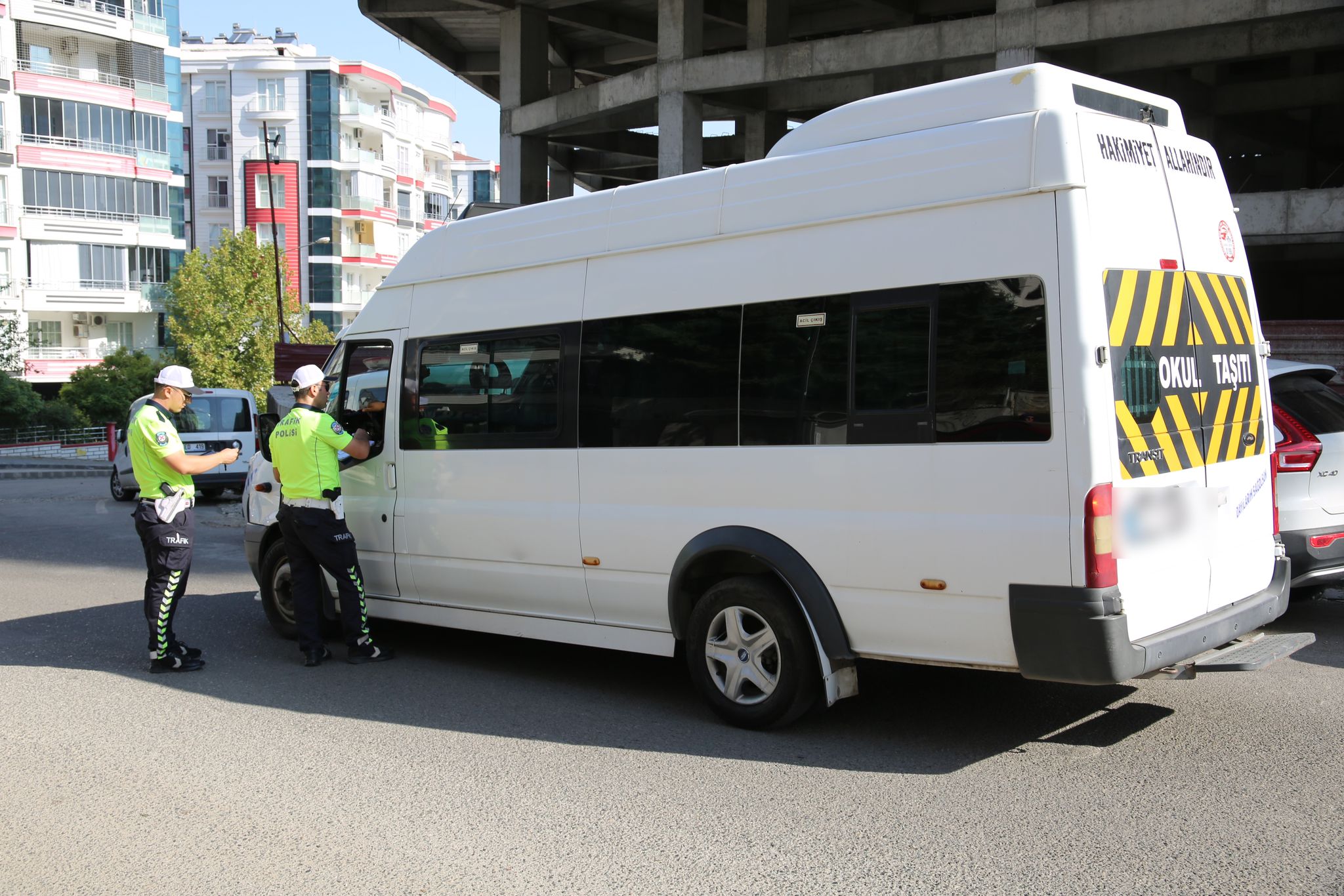 Okul servislerine denetim