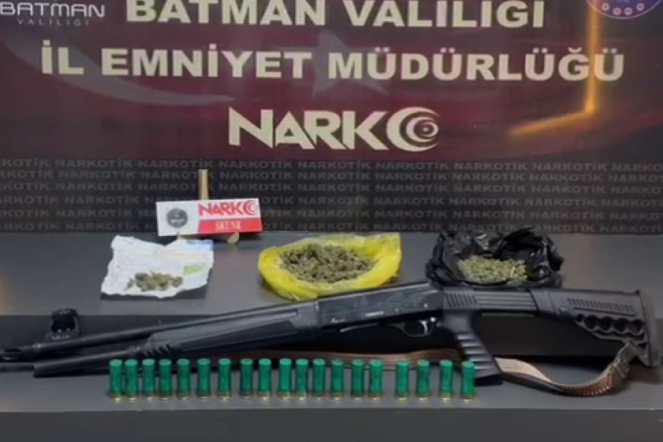 Batman’da Uyuşturucu ve Silah Operasyonu