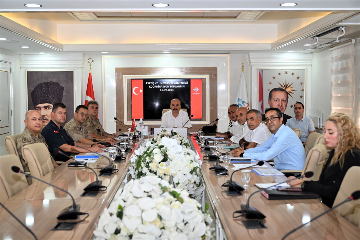 Üniversite Güvenliği Toplantısı Gerçekleştirildi