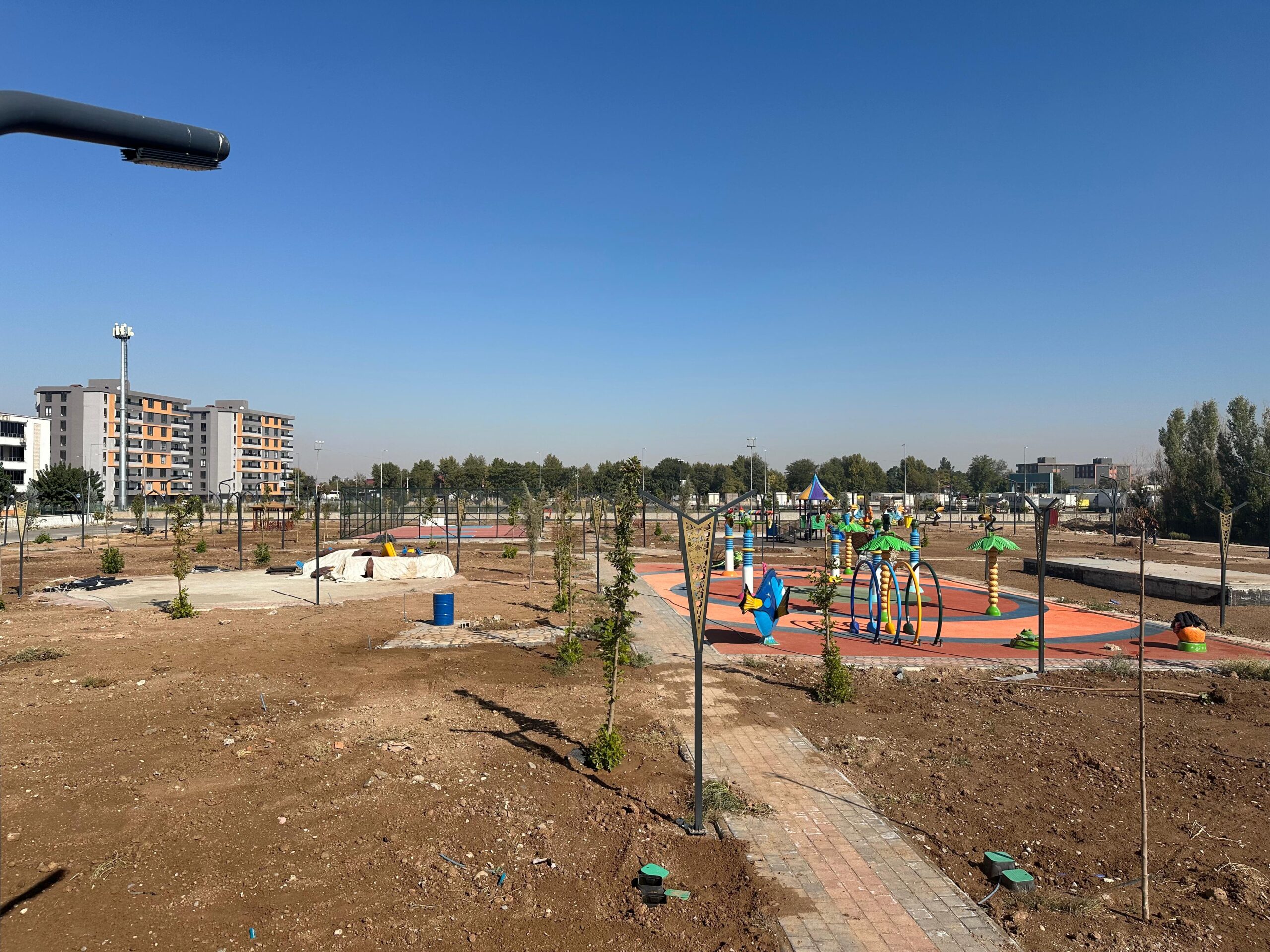 12 Bin Metrekarelik Yeni Park Tamamlanıyor