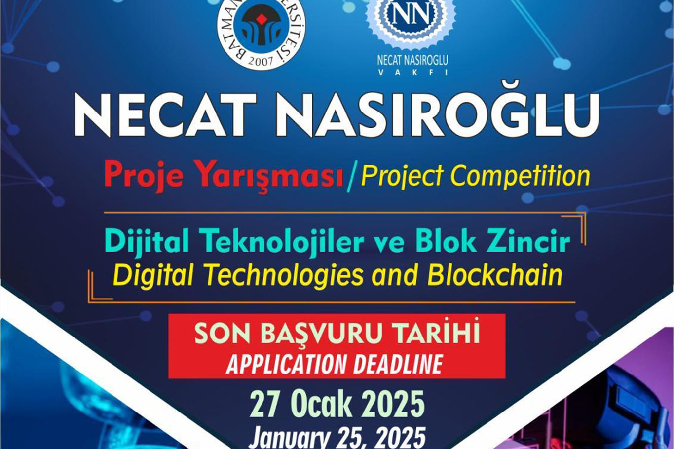 Necat Nasıroğlu Proje Yarışması’nın başvuruları başladı