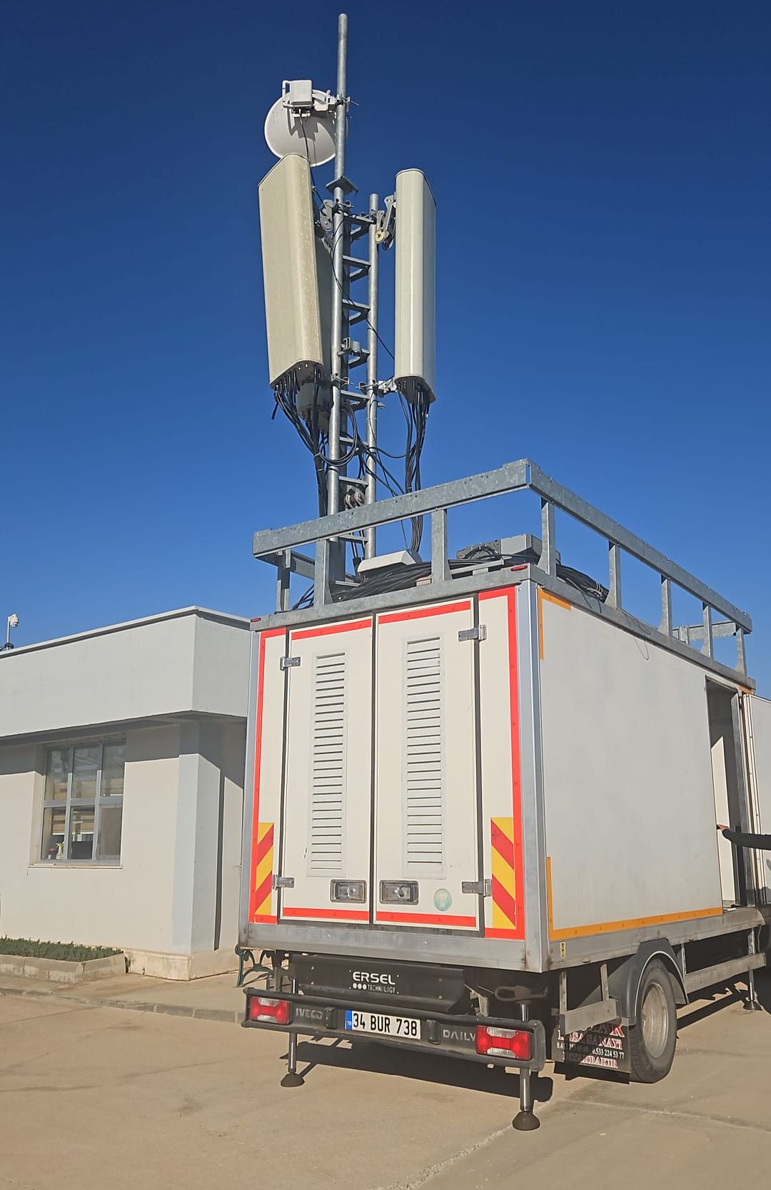 Batman Stadyumu’na Mobil Baz İstasyonu Kuruldu