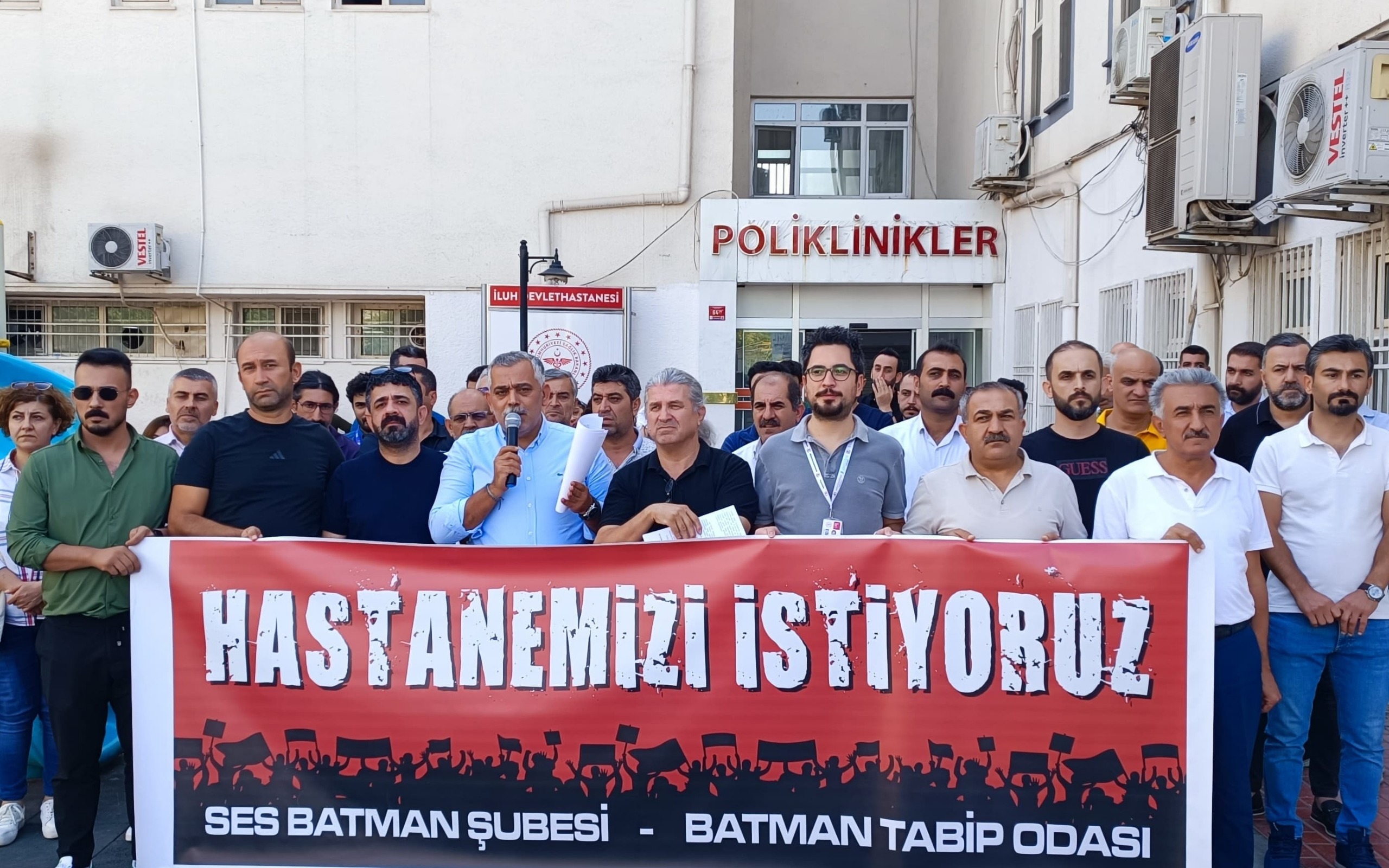 İluh Devlet Hastanesi İçin “Hastanemizi İstiyoruz” Eylemi