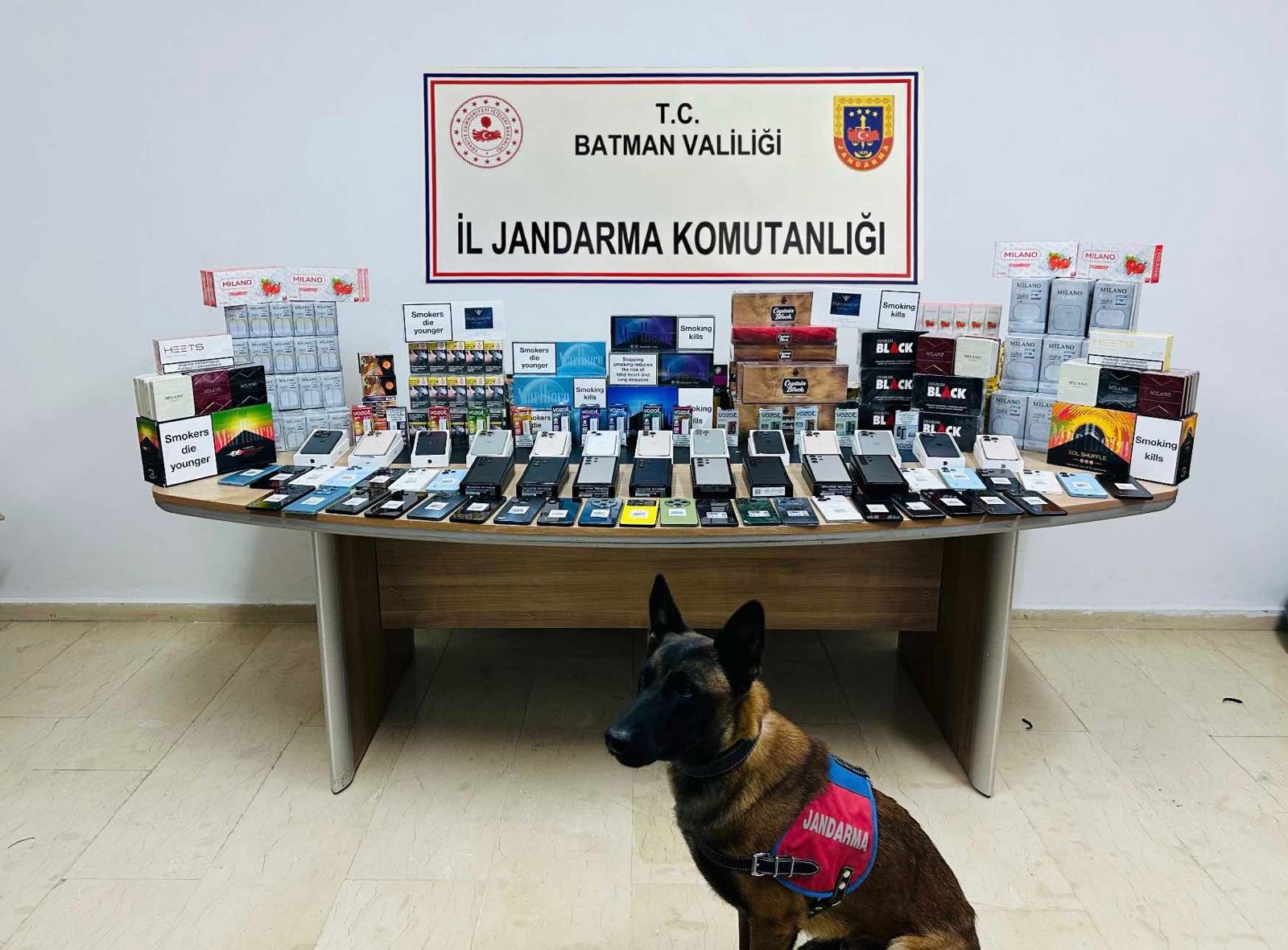 1.750.000 TL Değerinde Kaçak Eşya Ele Geçirildi