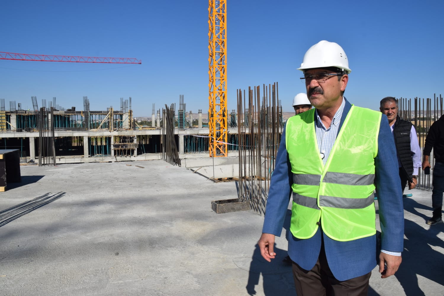 500 yataklı devlet hastanesi inşaatının yüzde 86’sı tamamlandı