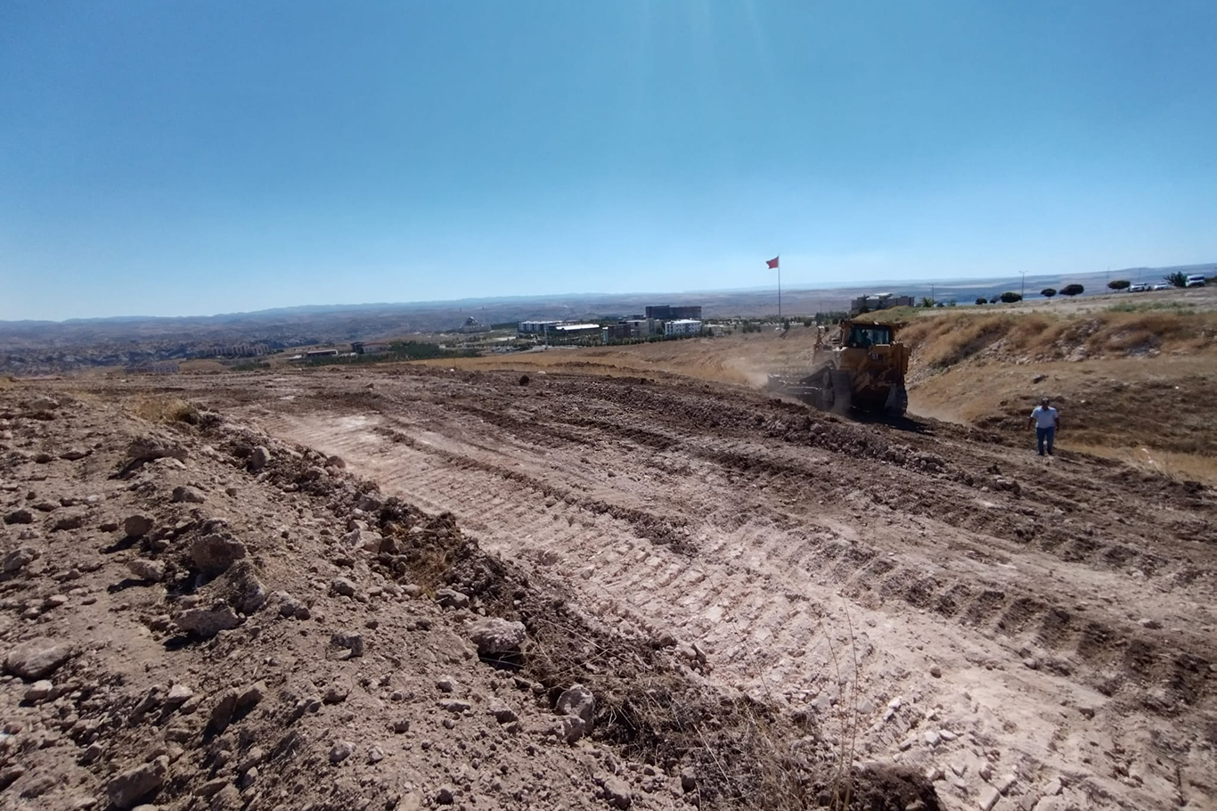 Ağaçlandırma hazırlıkları devam ediyor