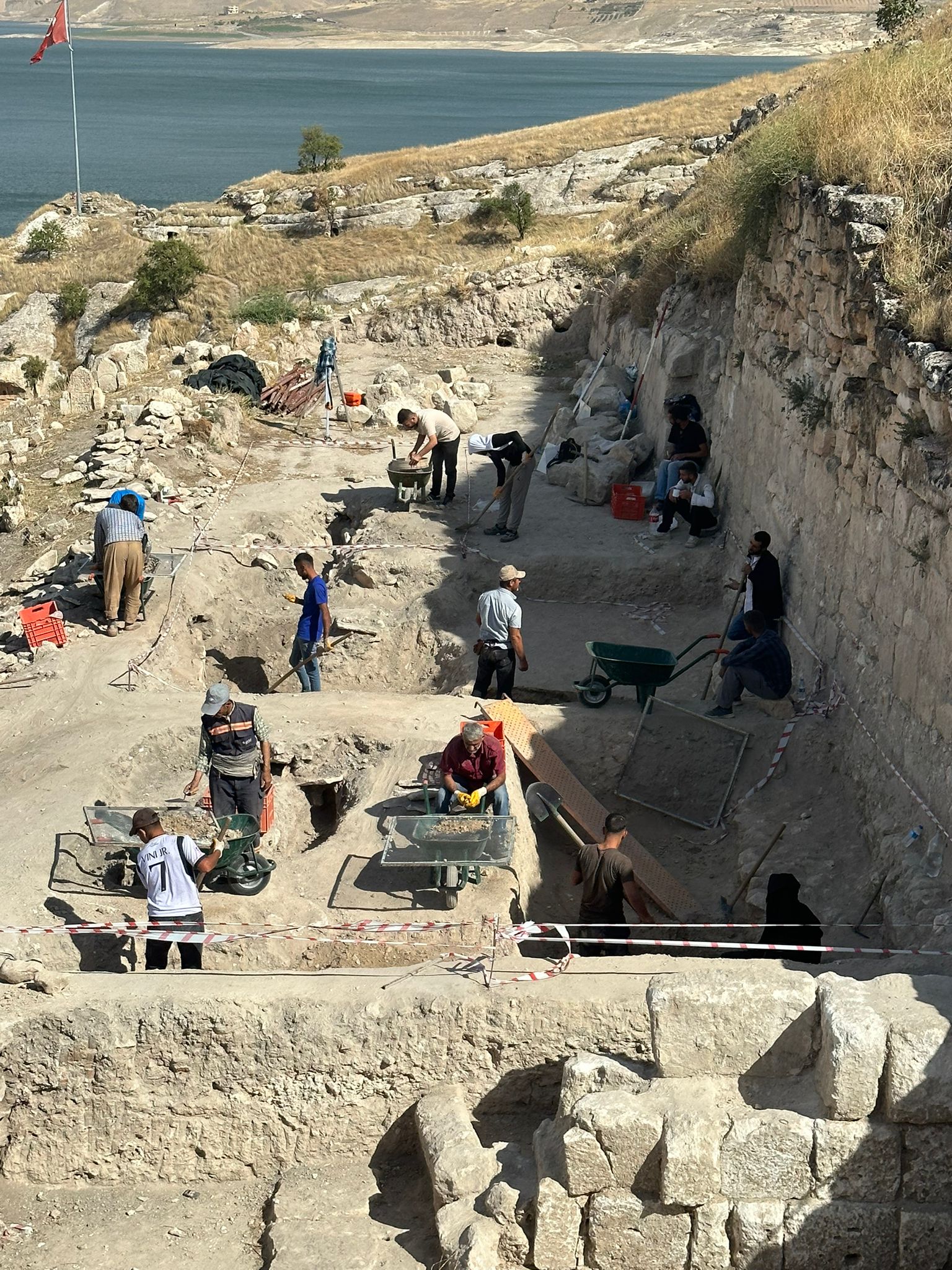 Hasankeyf’te Arkeolojik Kazılar Devam Ediyor