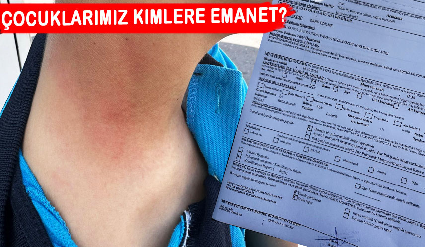 Batman Ziya Gökalp Ortaokulunda öğrenciye darp