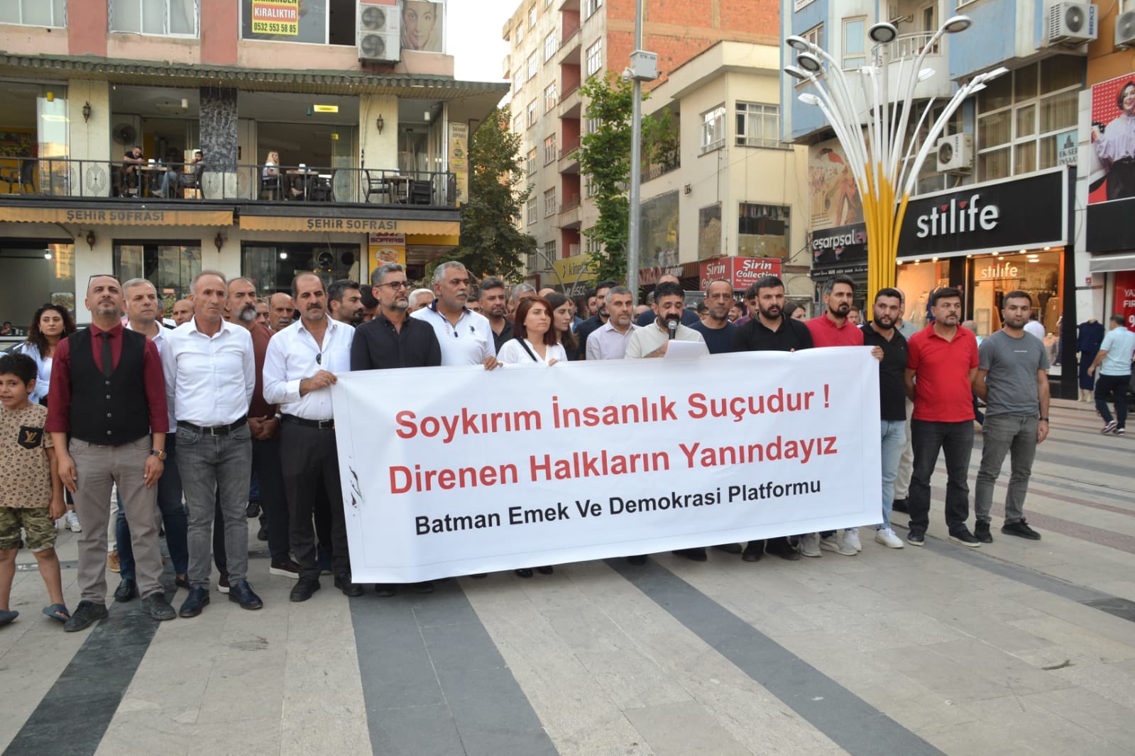 Batman Emek ve Demokrasi Platformu’ndan İsrail’e Tepki