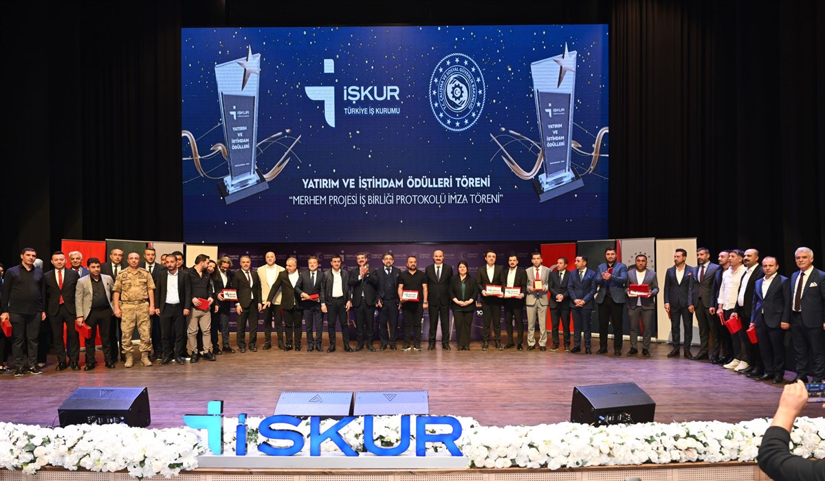 İstihdama katkı sağlayan 34 firma ödüllendirildi