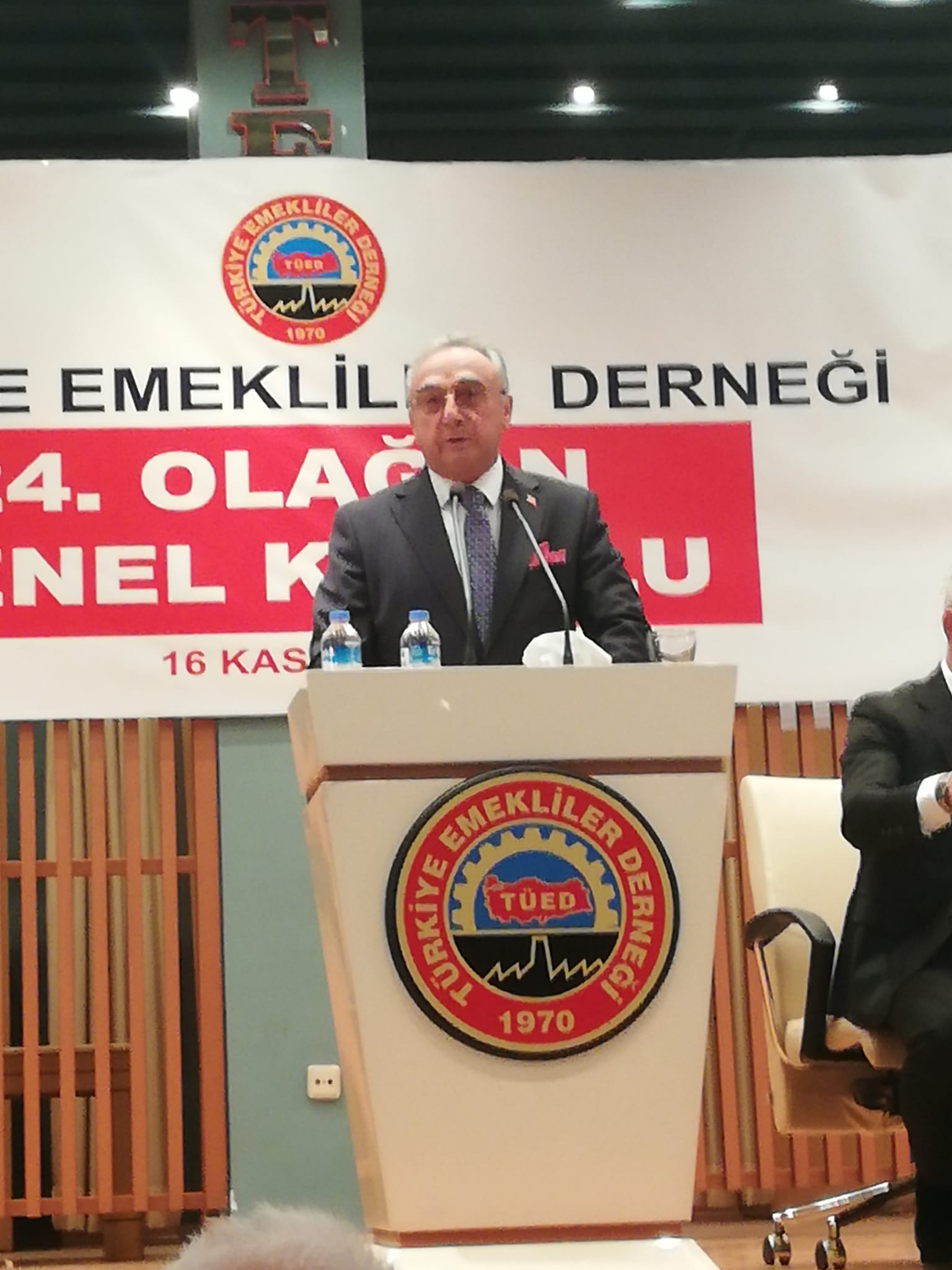 Ekmen, TÜED Denetleme kuruluna yeniden seçildi