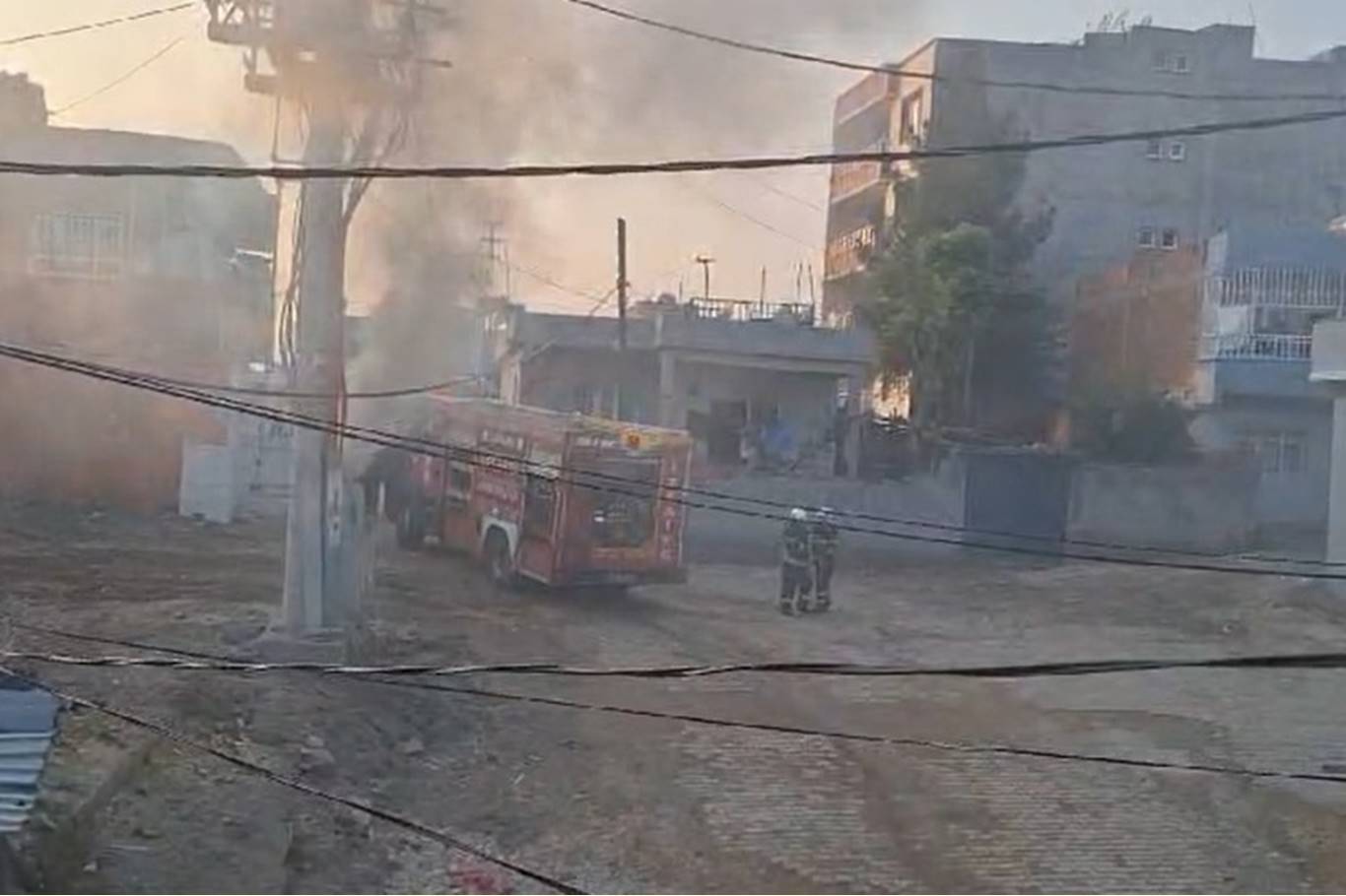 Batman’da trafo patladı