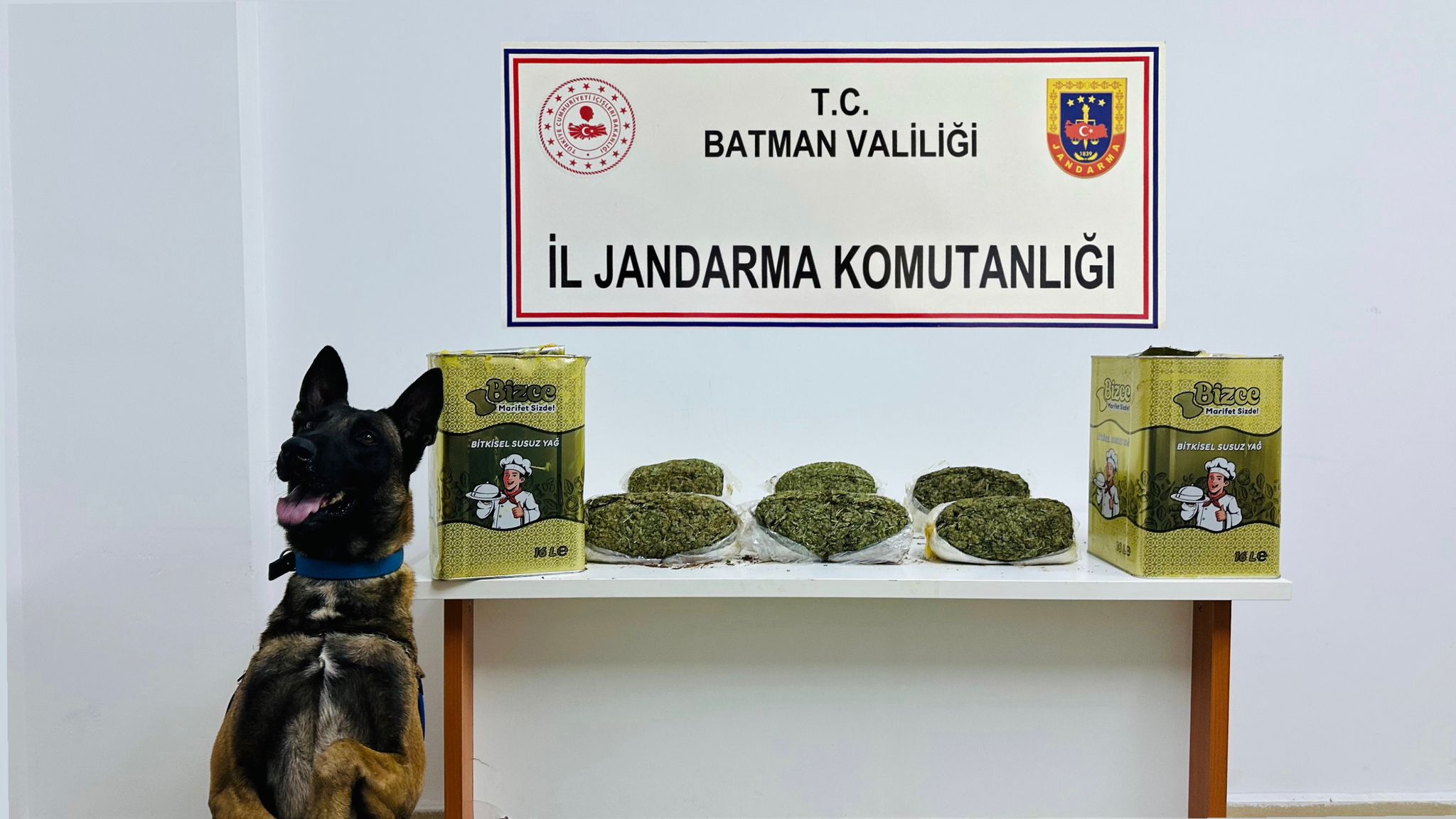 Batman’da 5.8 Kilogram Esrar Ele Geçirildi