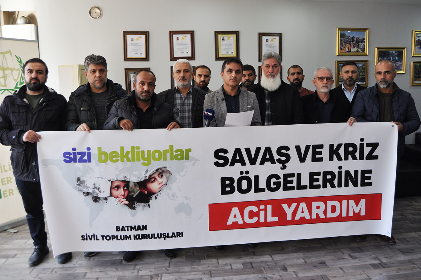 Savaş ve kriz bölgelerine yardım kampanyası başlatıldı
