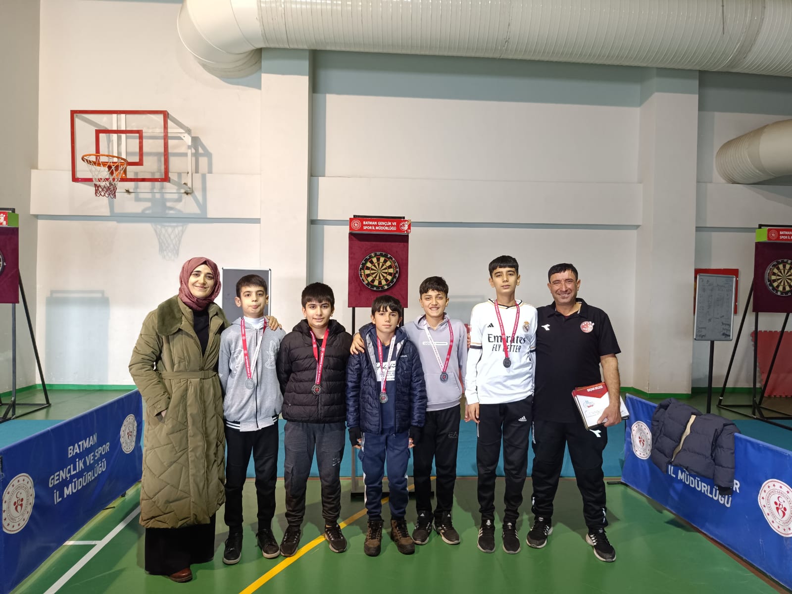 Ziya Gökalp Ortaokulu Dart Şampiyonu Oldu