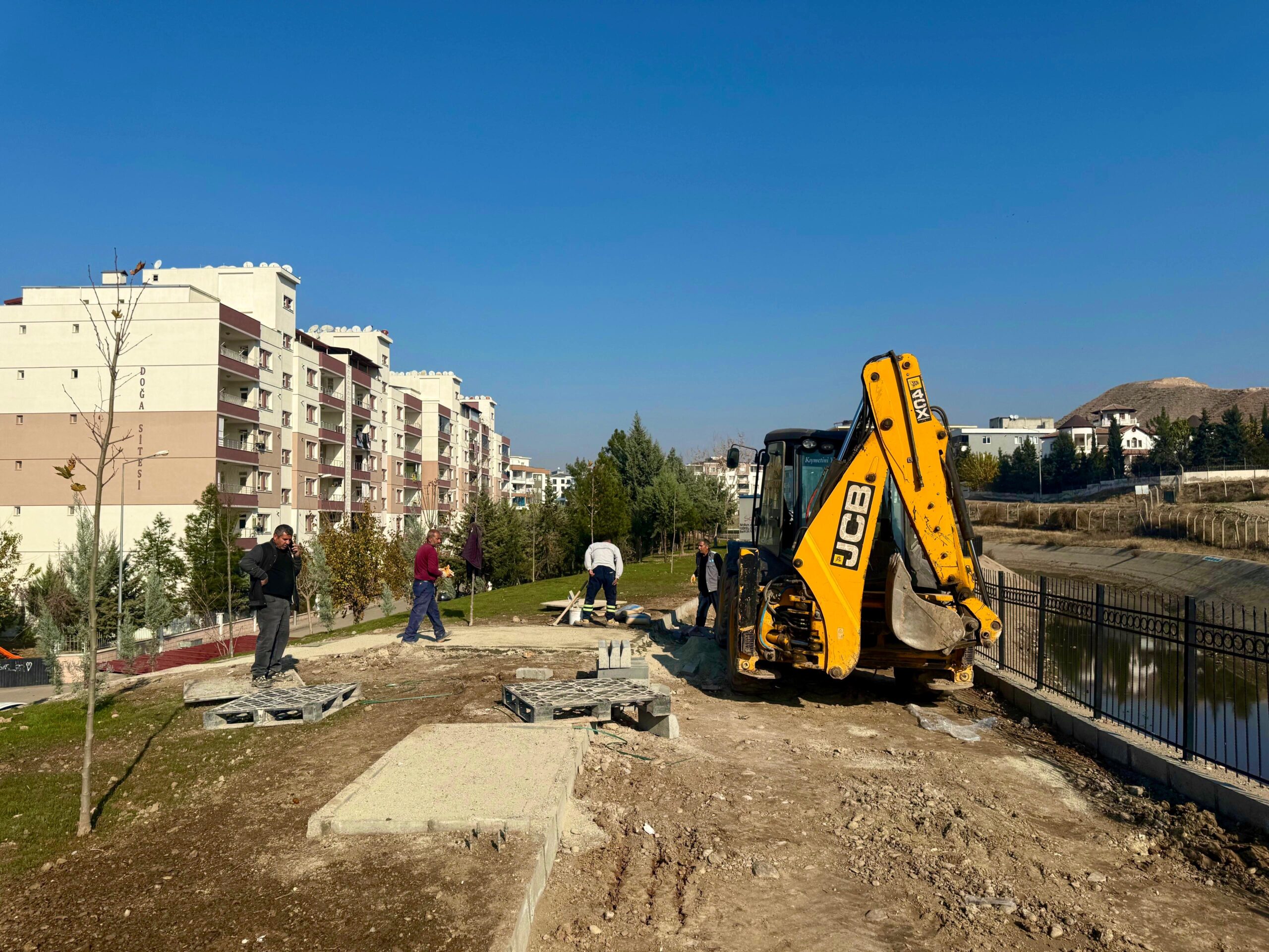 DSİ 2. Etap Peyzaj Çalışmaları Sona Yaklaşıyor