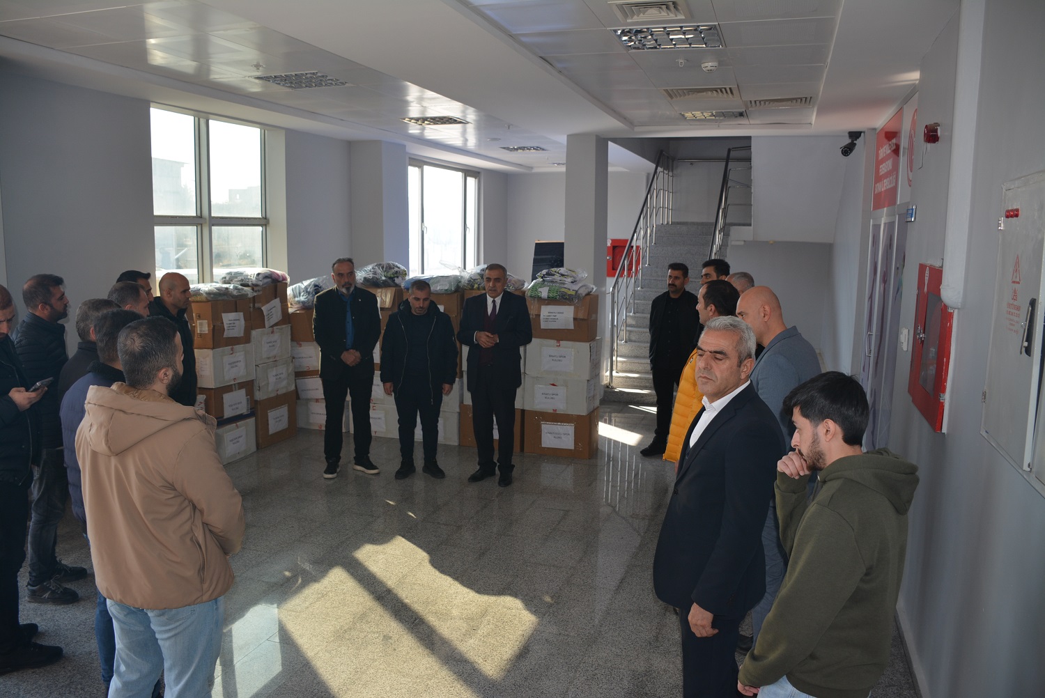 Amatör kulüplere malzeme desteği