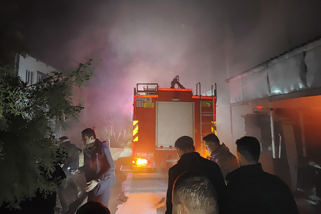 Organize sanayi bölgesindeki yangın kontrol altına alındı