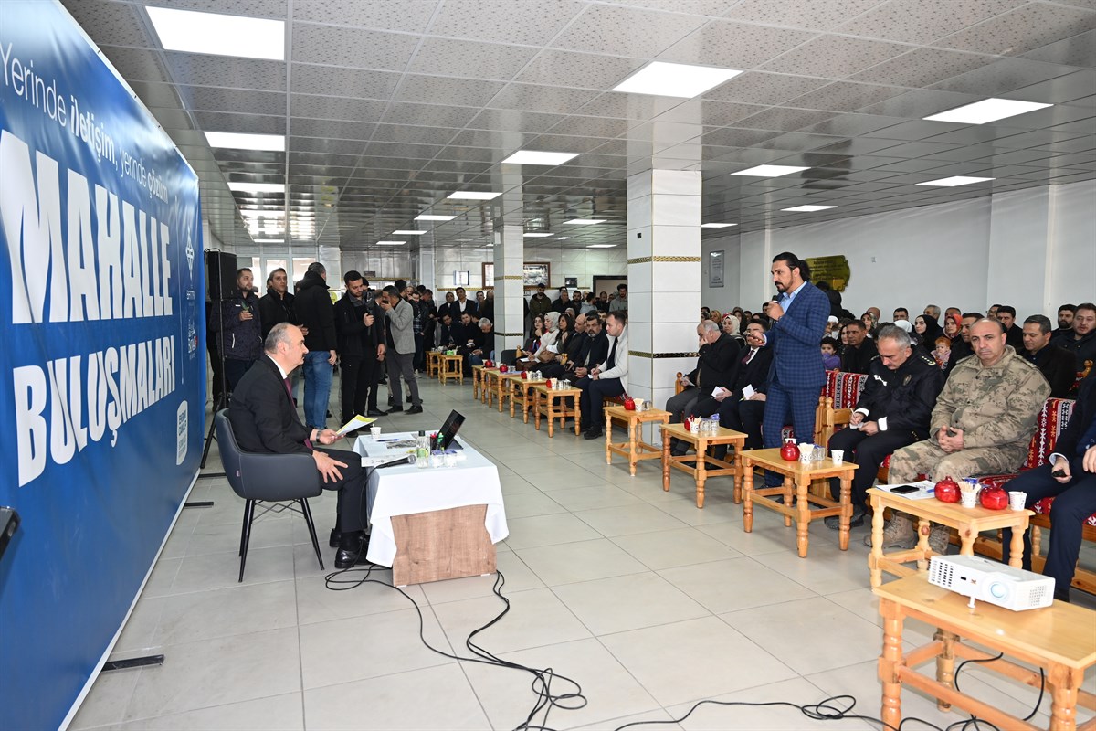 Mahalle Buluşmaları Akyürek Mahallesi’yle Başladı