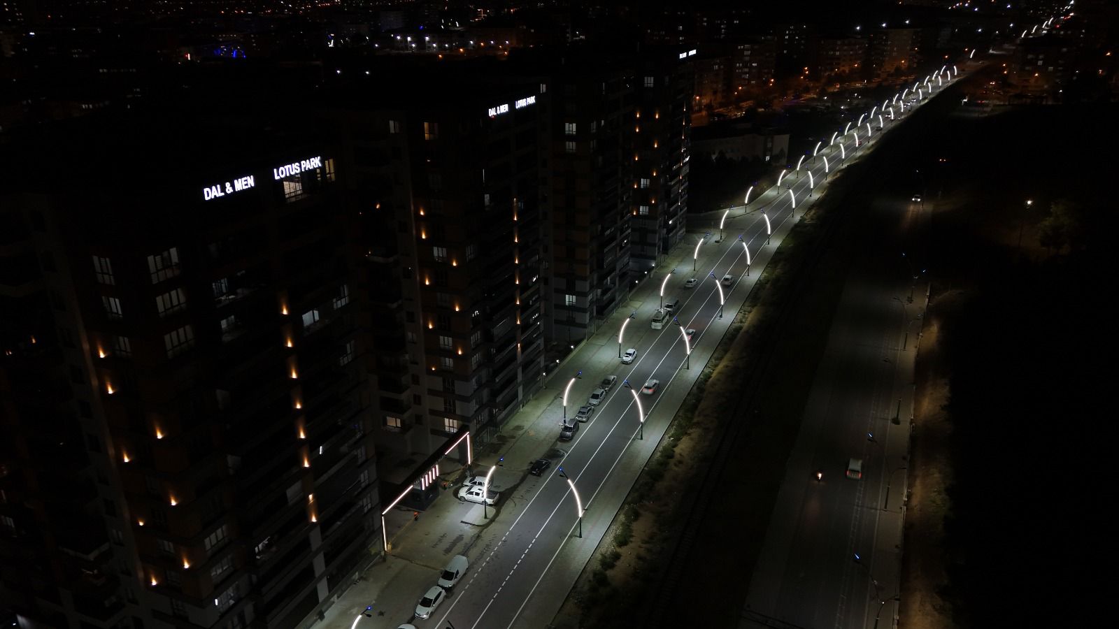 Belediye yol çizgi çalışmalarını tamamladı