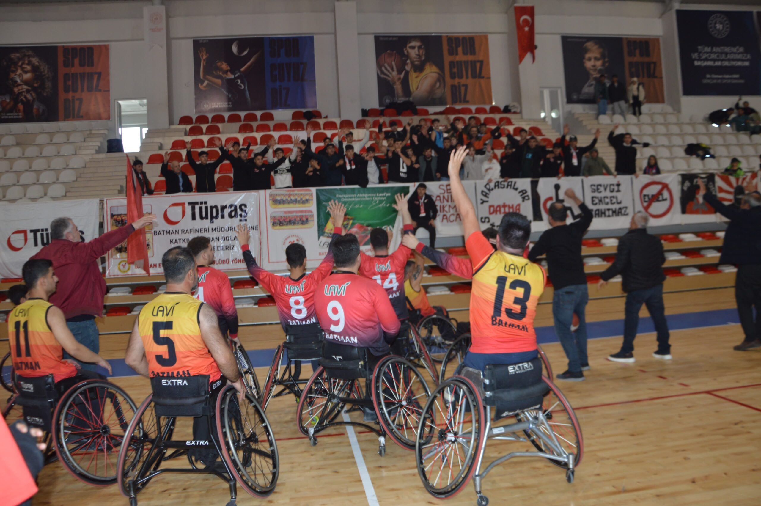 Batman Engelliler Galibiyet Serisini Sürdürüyor