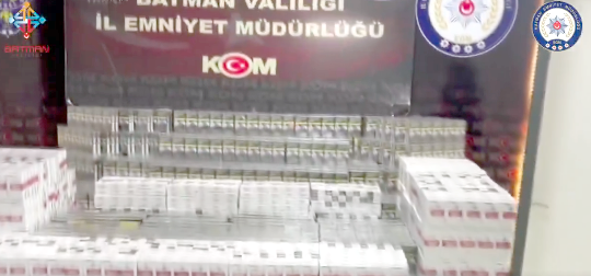 9 Bin Paket Kaçak Sigara Ele Geçirildi