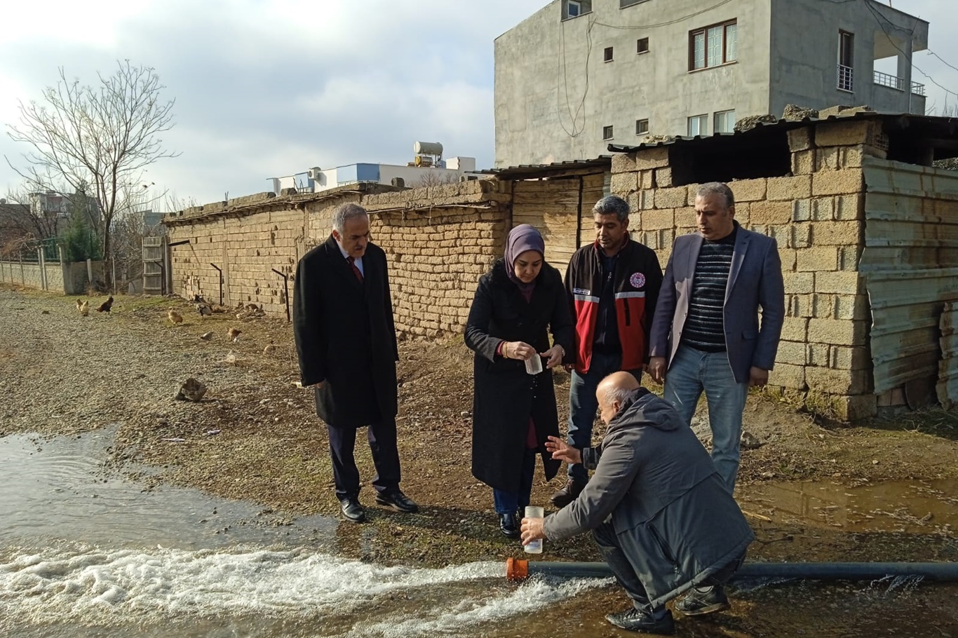 Tarımsal Nitrat Kirliliğine Karşı Su Numunesi Alındı