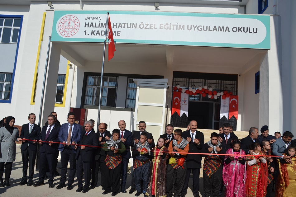 Batman’da Halime Hatun Özel Eğitim Uygulama Okulu Açıldı