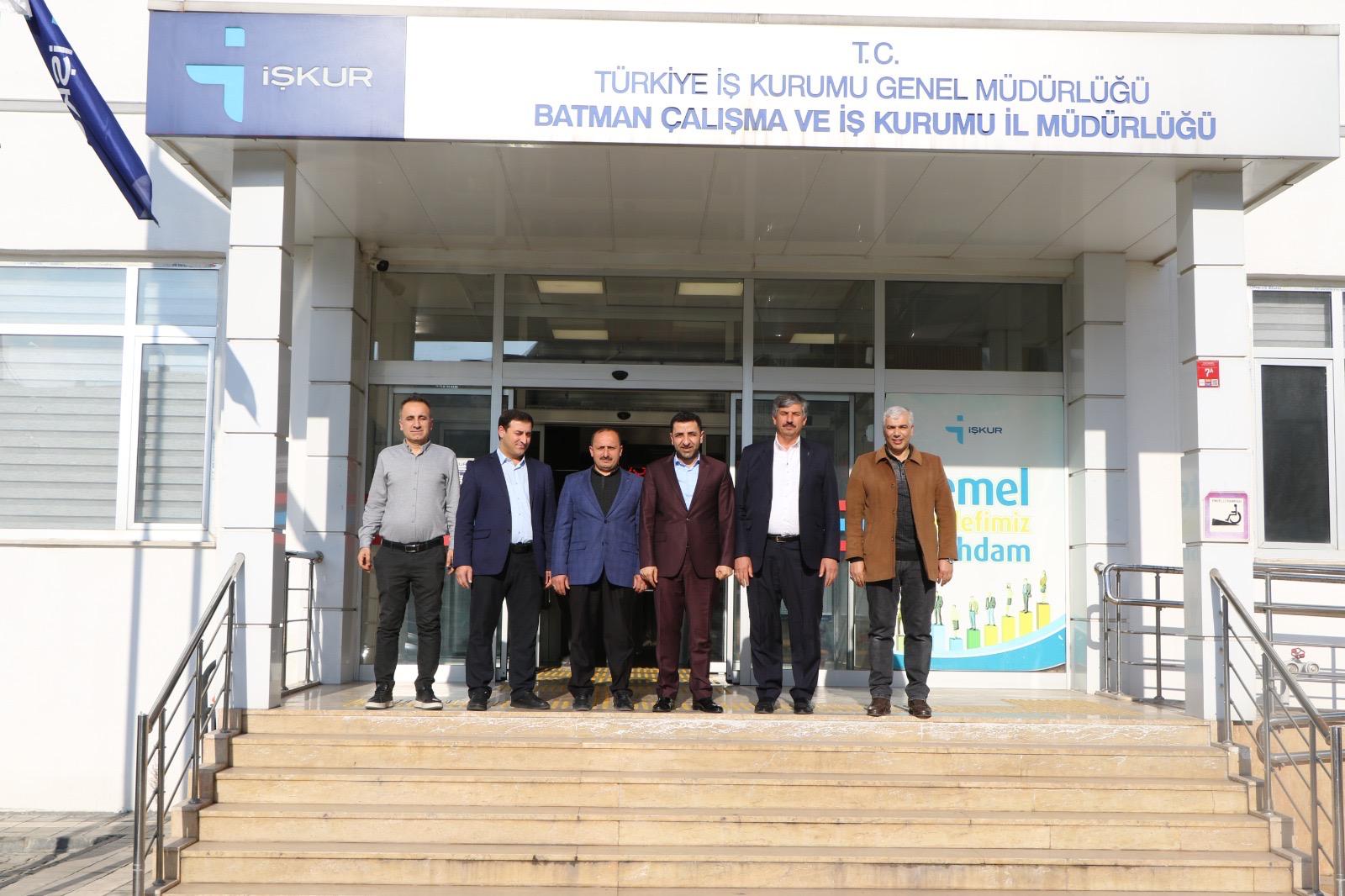 Başkan Çiftçi, İŞKUR destekleri hakkında bilgi aldı