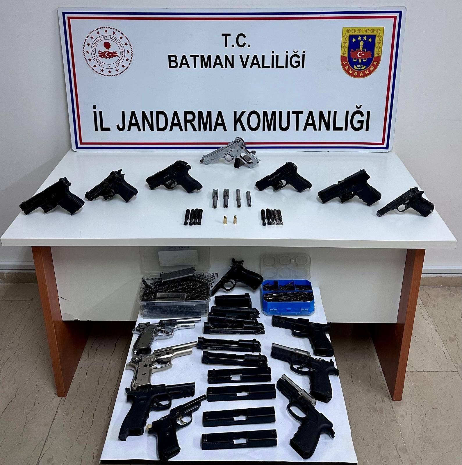 Batman’da kaçak silah üretimi operasyonu