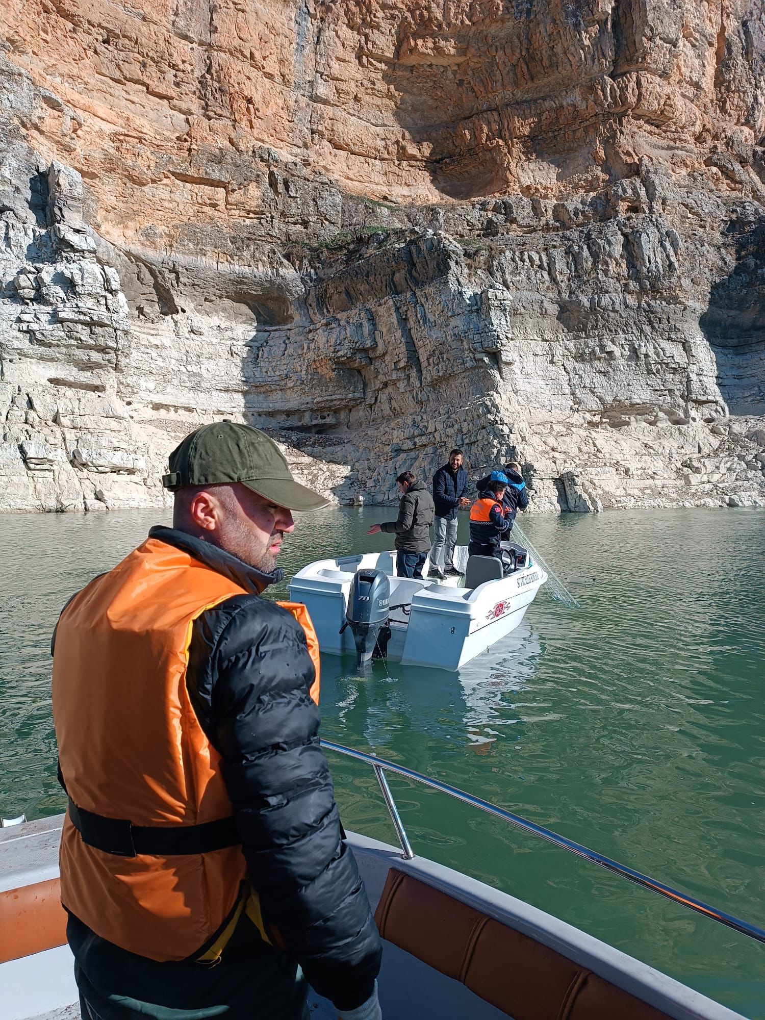 Baraj Gölü’nde su ürünleri denetimleri yapıldı