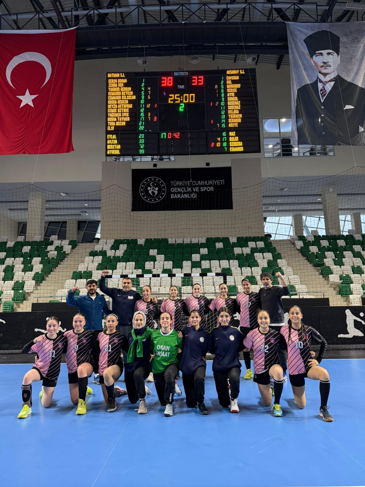Batman Spor Lisesi final maçı TRT Spor Yıldız’da