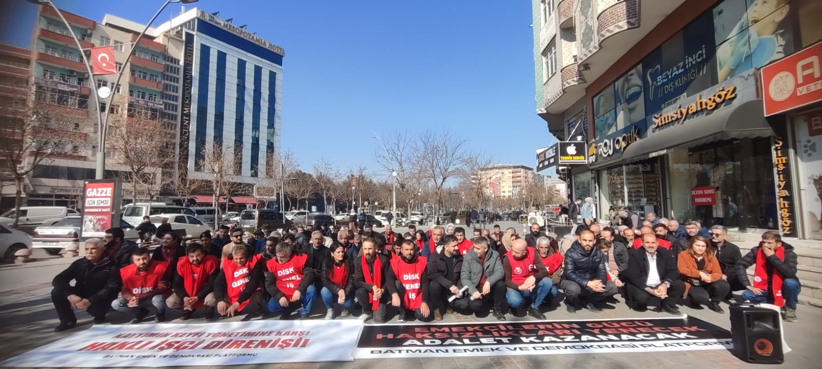 Batman’da Belediye İşçi Çıkarmalarına Tepki