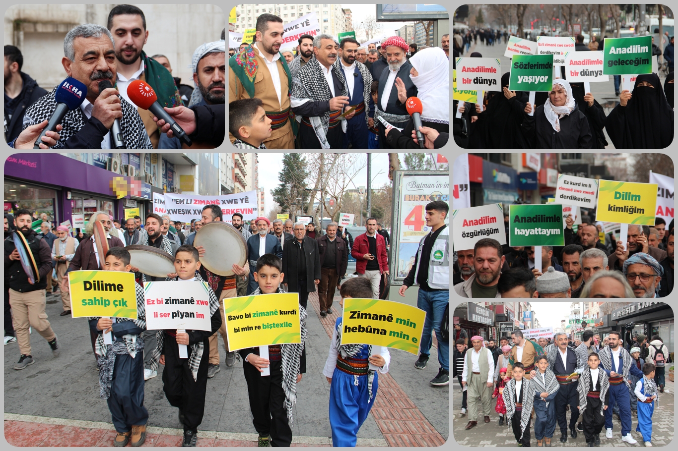 HÜDA PAR’dan Kürtçe Seçmeli Ders İçin Yürüyüş