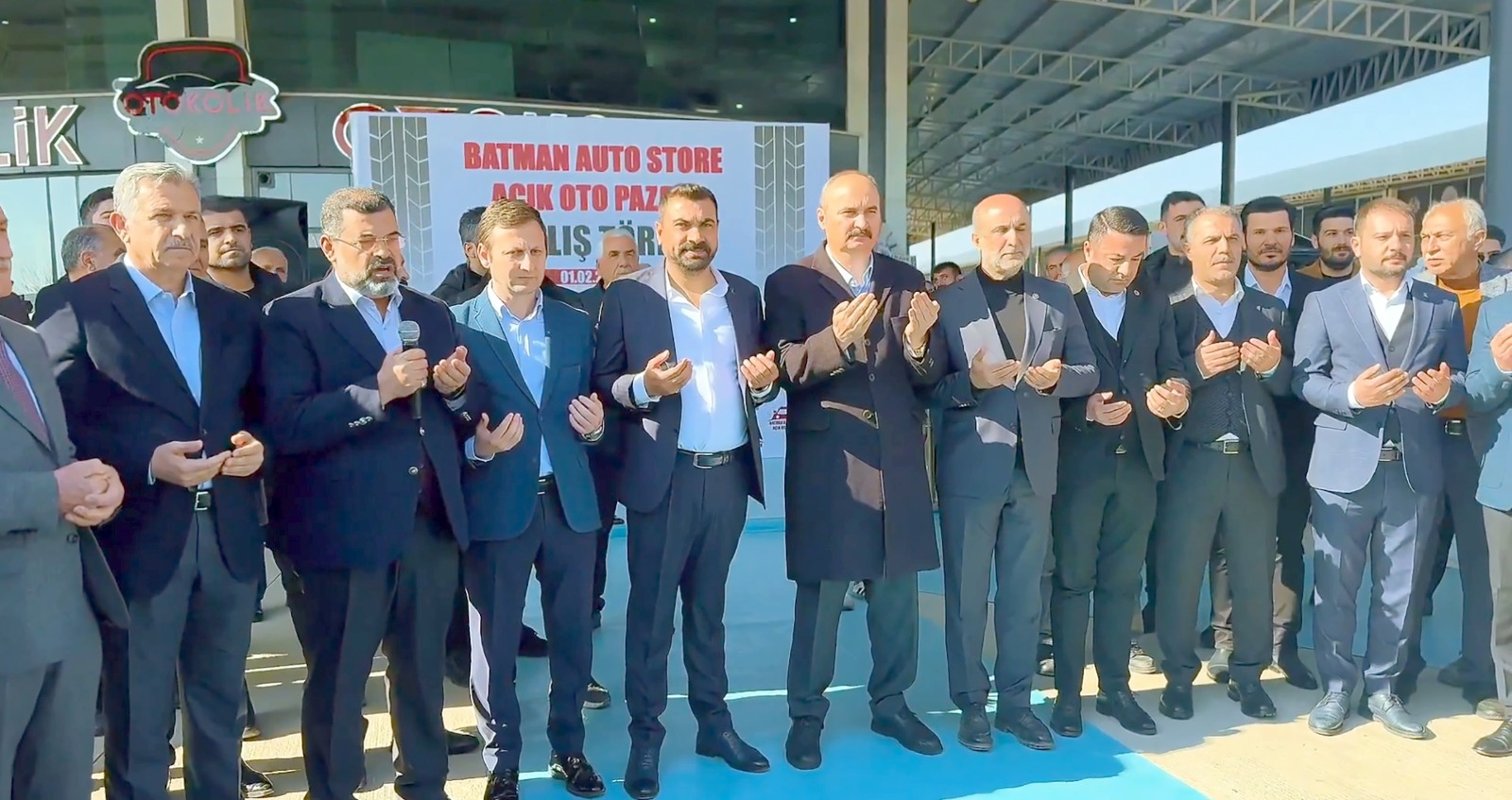 Batman’da Açık Oto Pazarı Hizmete Girdi