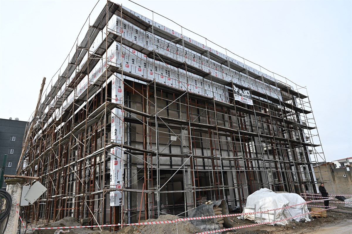 Batman’da Bebek ve Çocuk Kütüphanesi İnşaatı Devam Ediyor