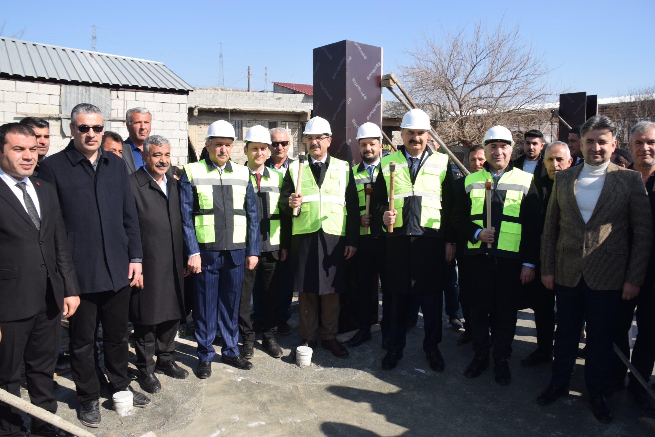 Malabadi Köprüsü’nde Yeni Proje İçin Çivi Çakma Töreni