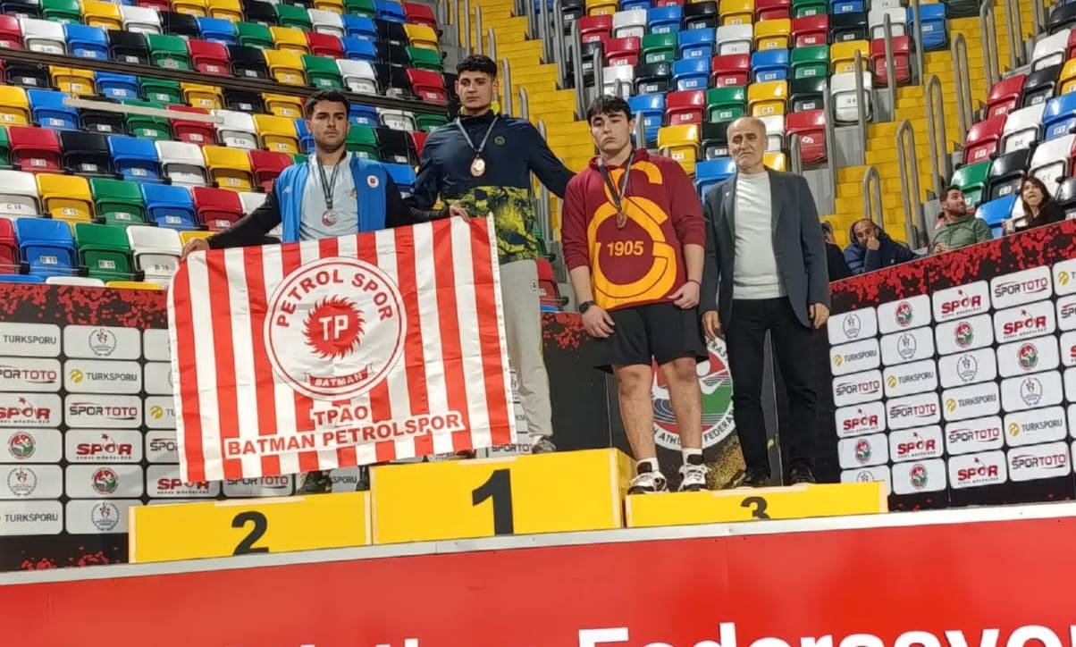 Petrolsporlu Şervan, Türkiye 2’ncisi oldu