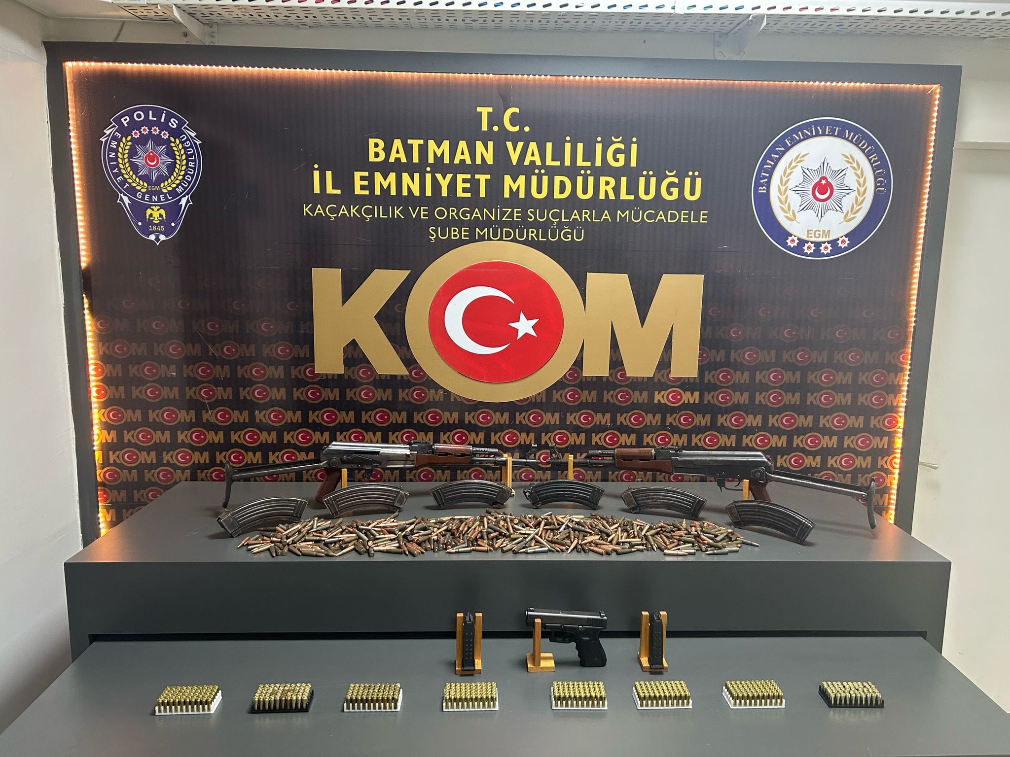 Silah ve Mühimmat Ele Geçirildi: 1 Gözaltı