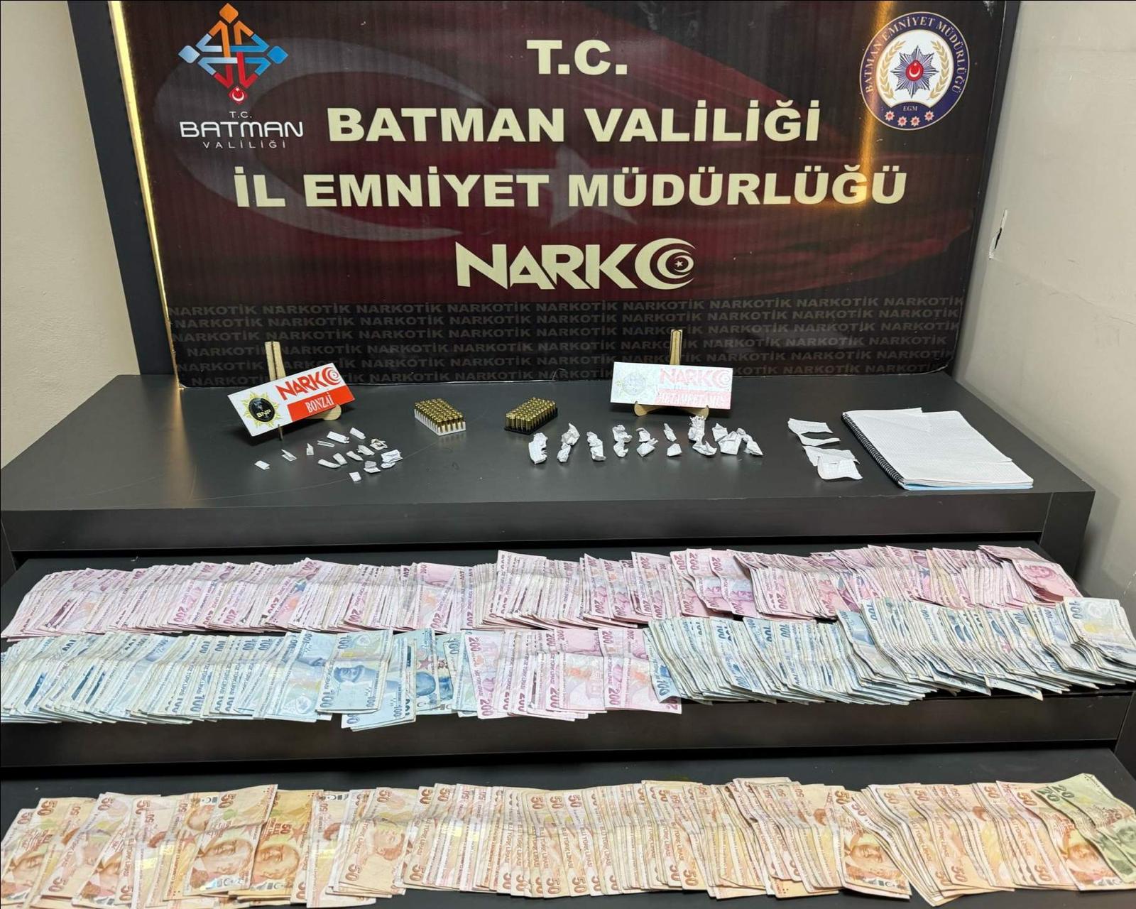 Batman’da Uyuşturucu Operasyonu: 2 Tutuklama