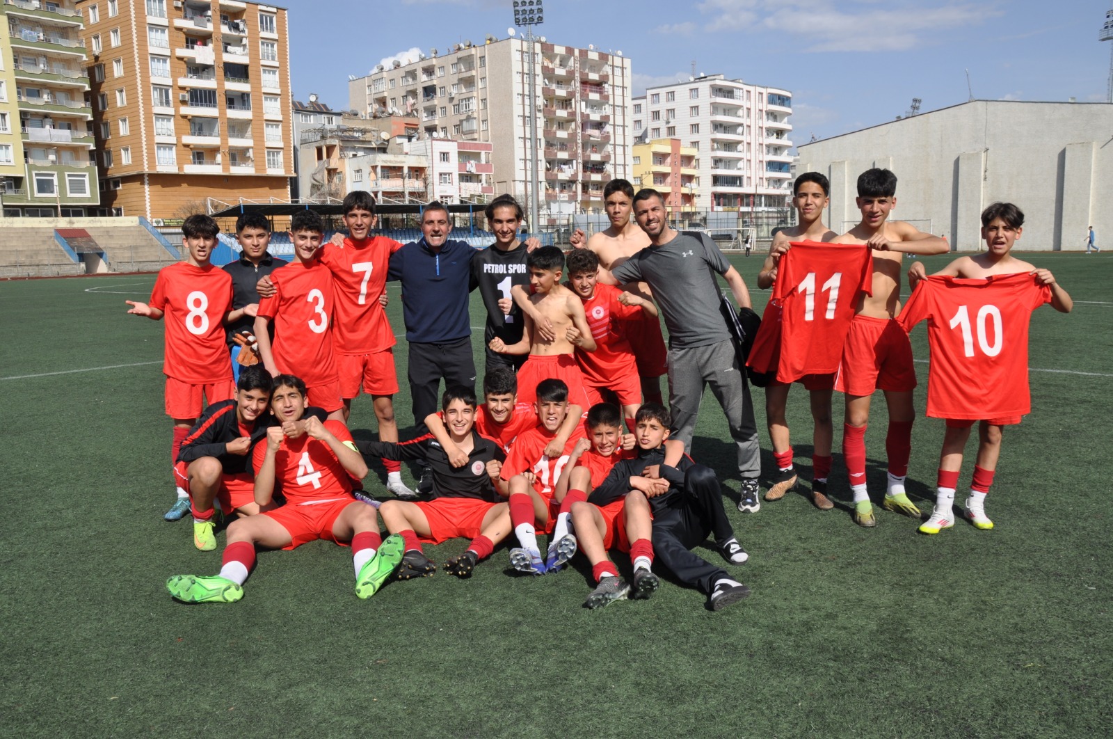 Batman Petrolspor U14 Namağlup Bölge Şampiyonu Oldu