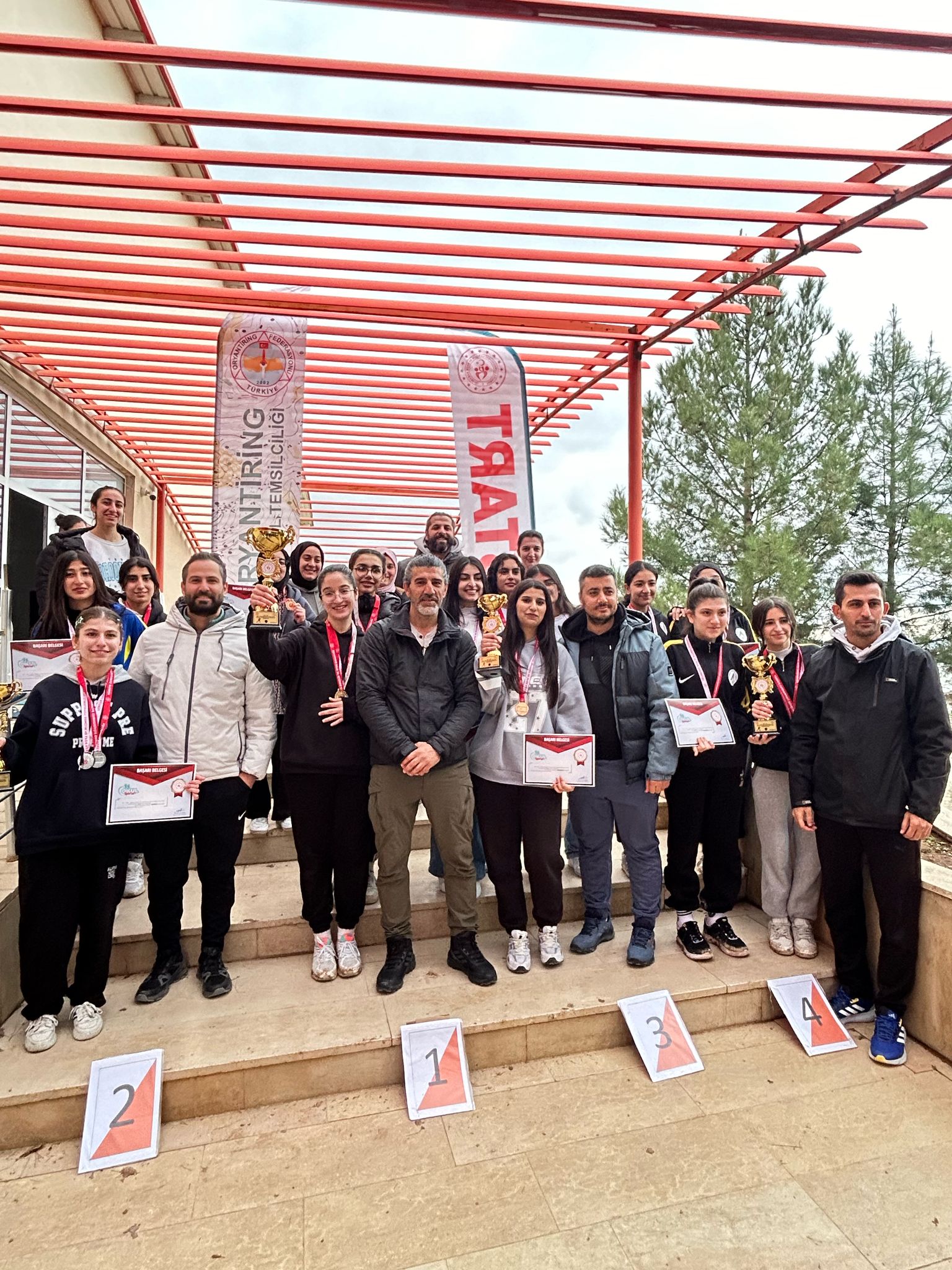 Oryantiring müsabakalarına rekor katılım