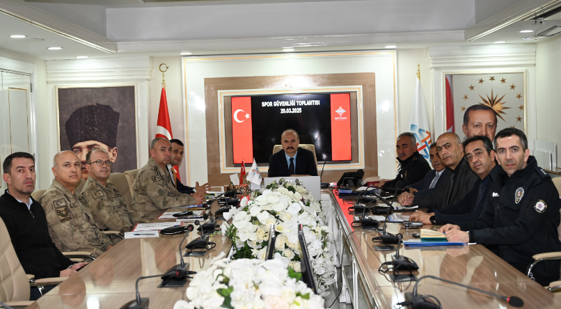 Maç Öncesi Güvenlik Toplantısı Yapıldı