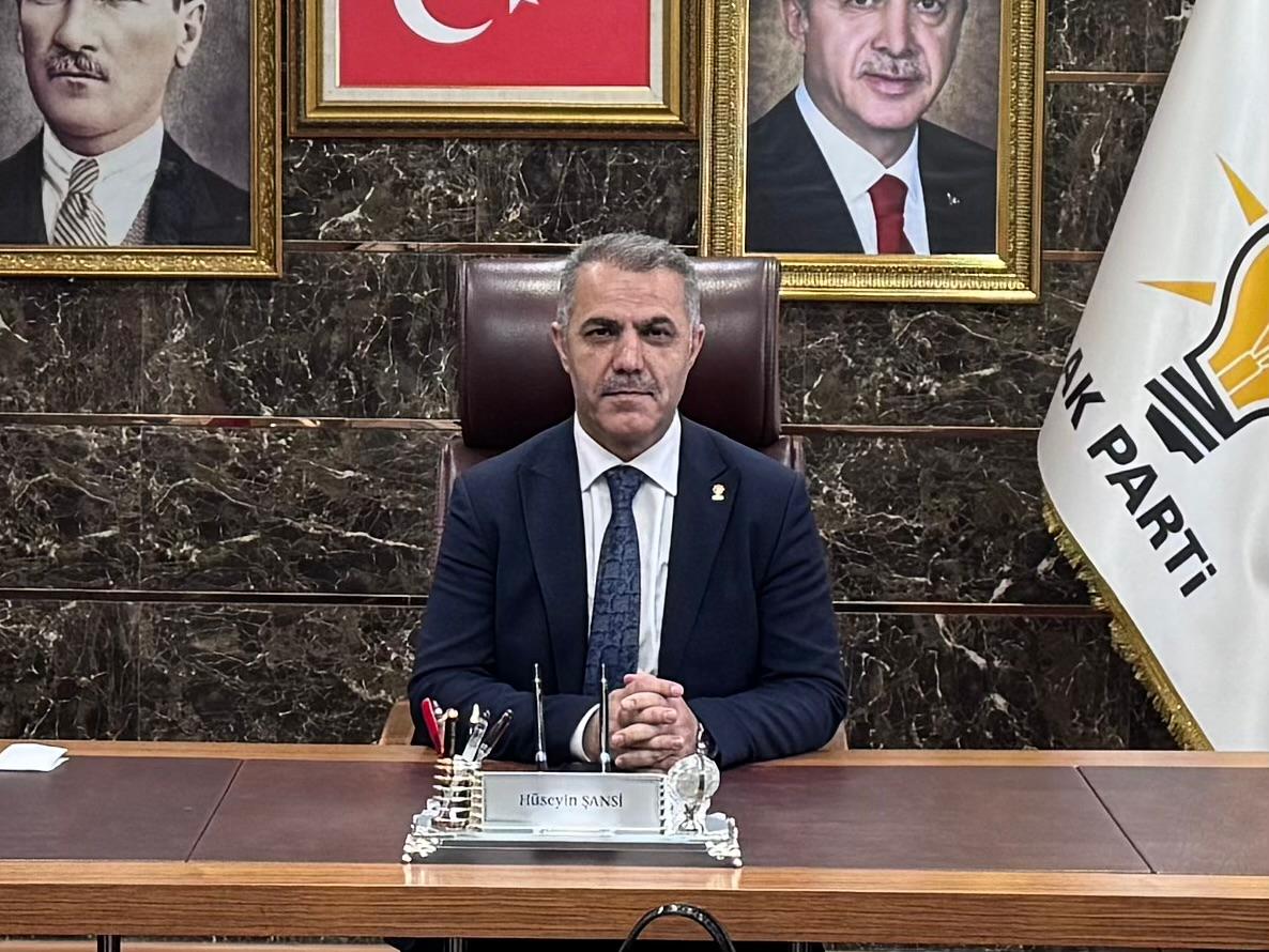 AK Parti İl Başkanı Hüseyin Şansi’den Kadir Gecesi Mesajı