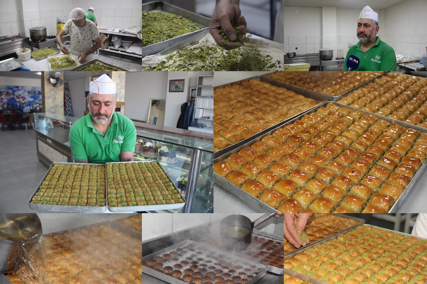 Tatlıcılarda Bayram Yoğunluğu