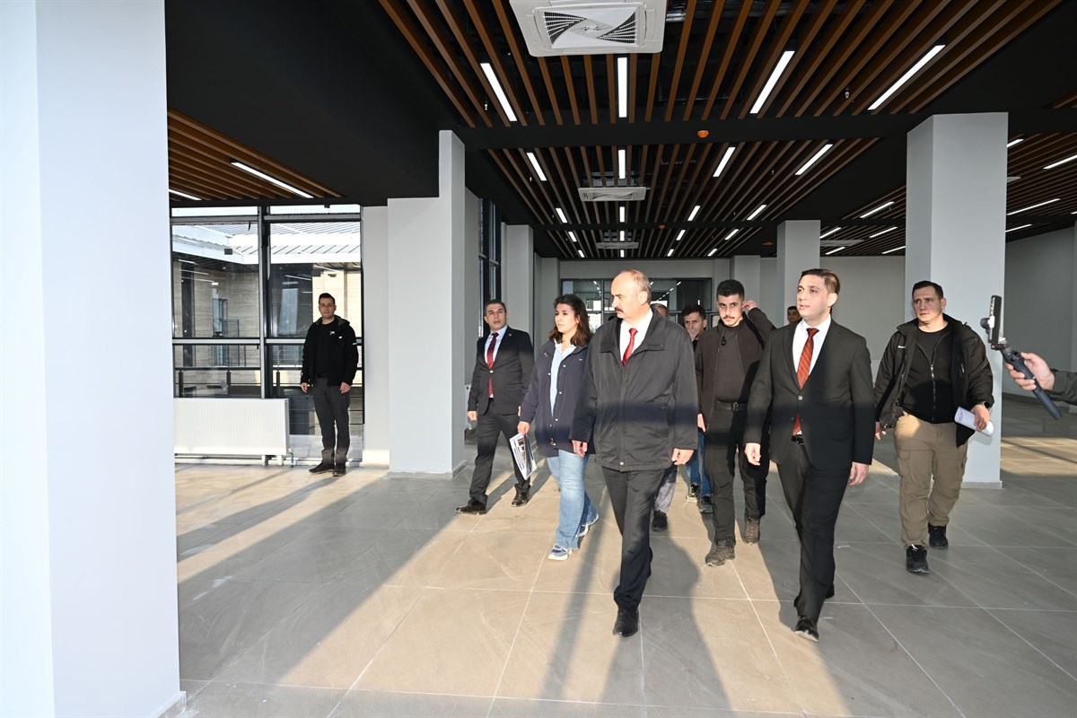 Vali Canalp, Sason’daki Projeleri İnceledi